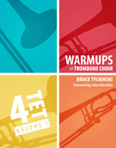 Warm Ups for Trombone Choir #1: Quartets cover